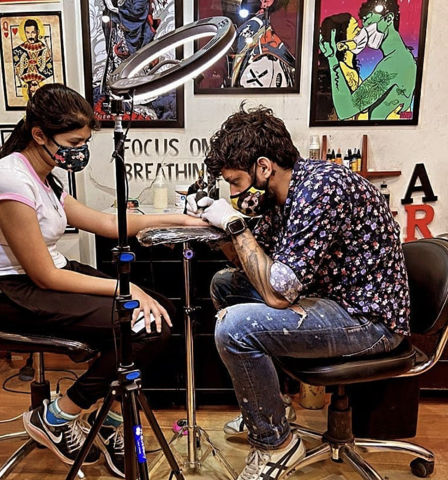Elevate Split Back Tattoo Artist Chair  Tattoo Machine India