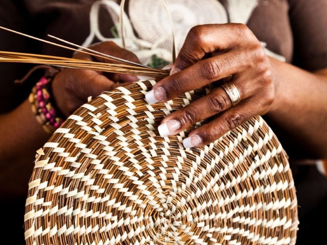 Basket weaving