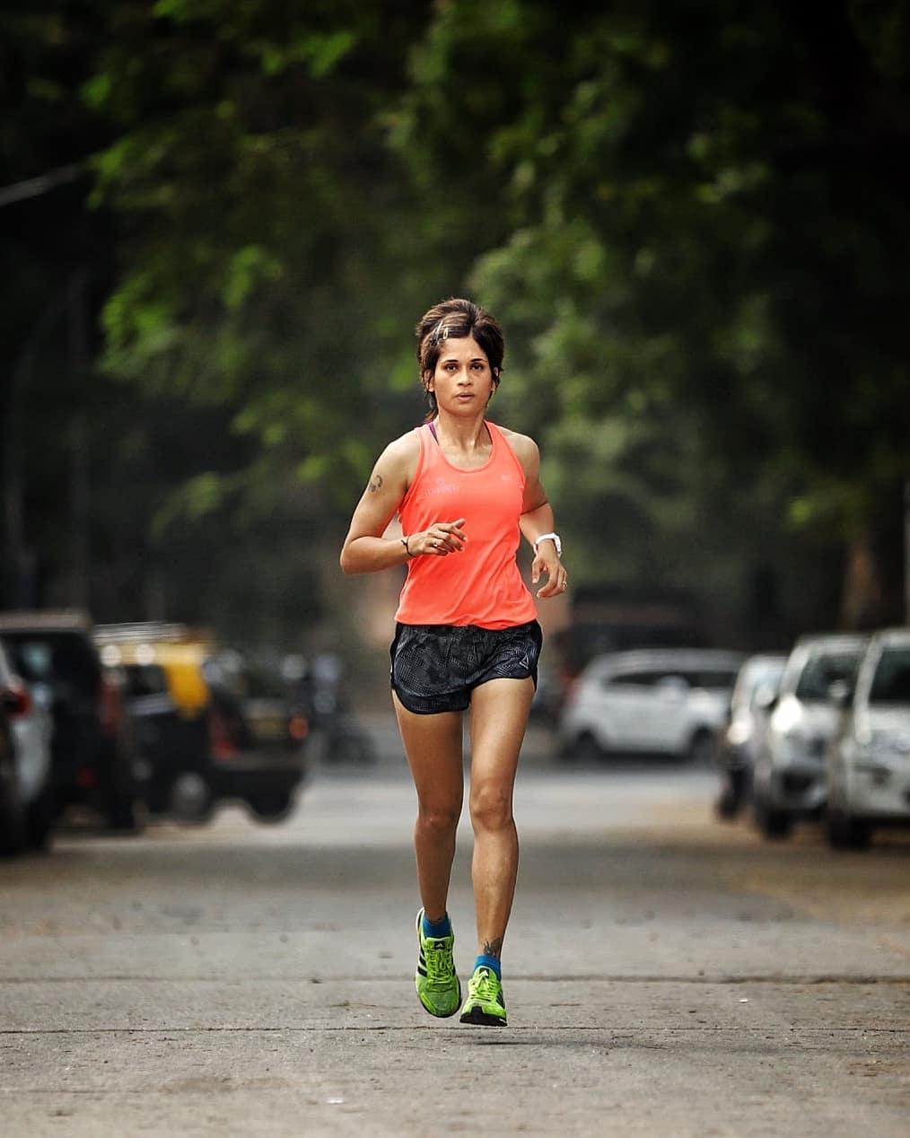 People running