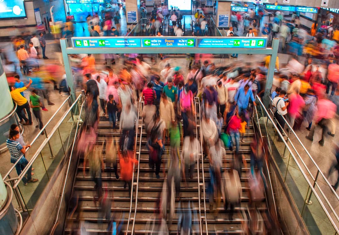 busy station