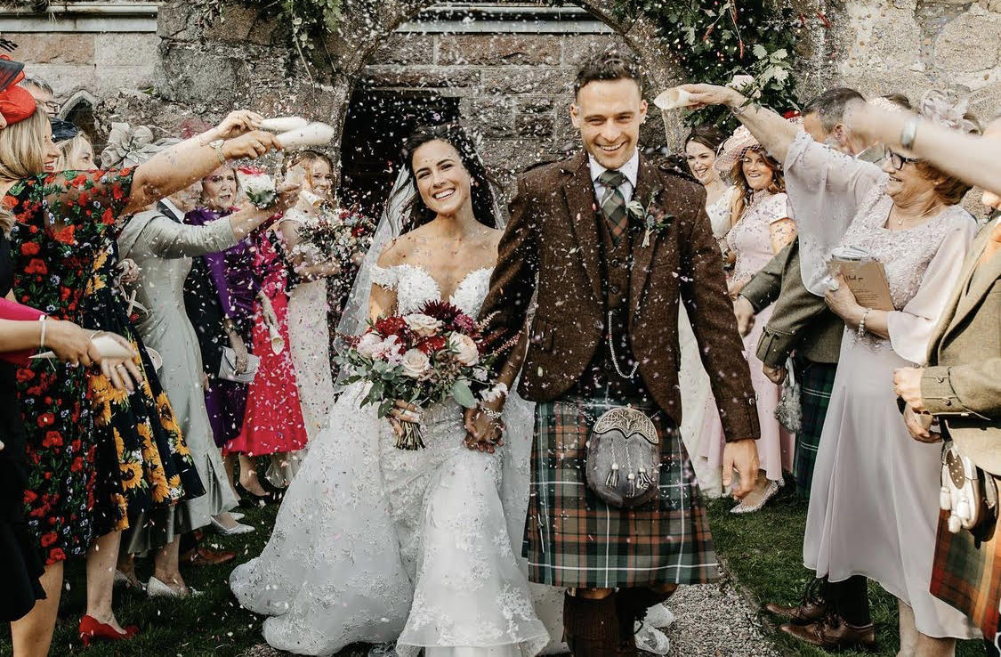 A Scottish wedding