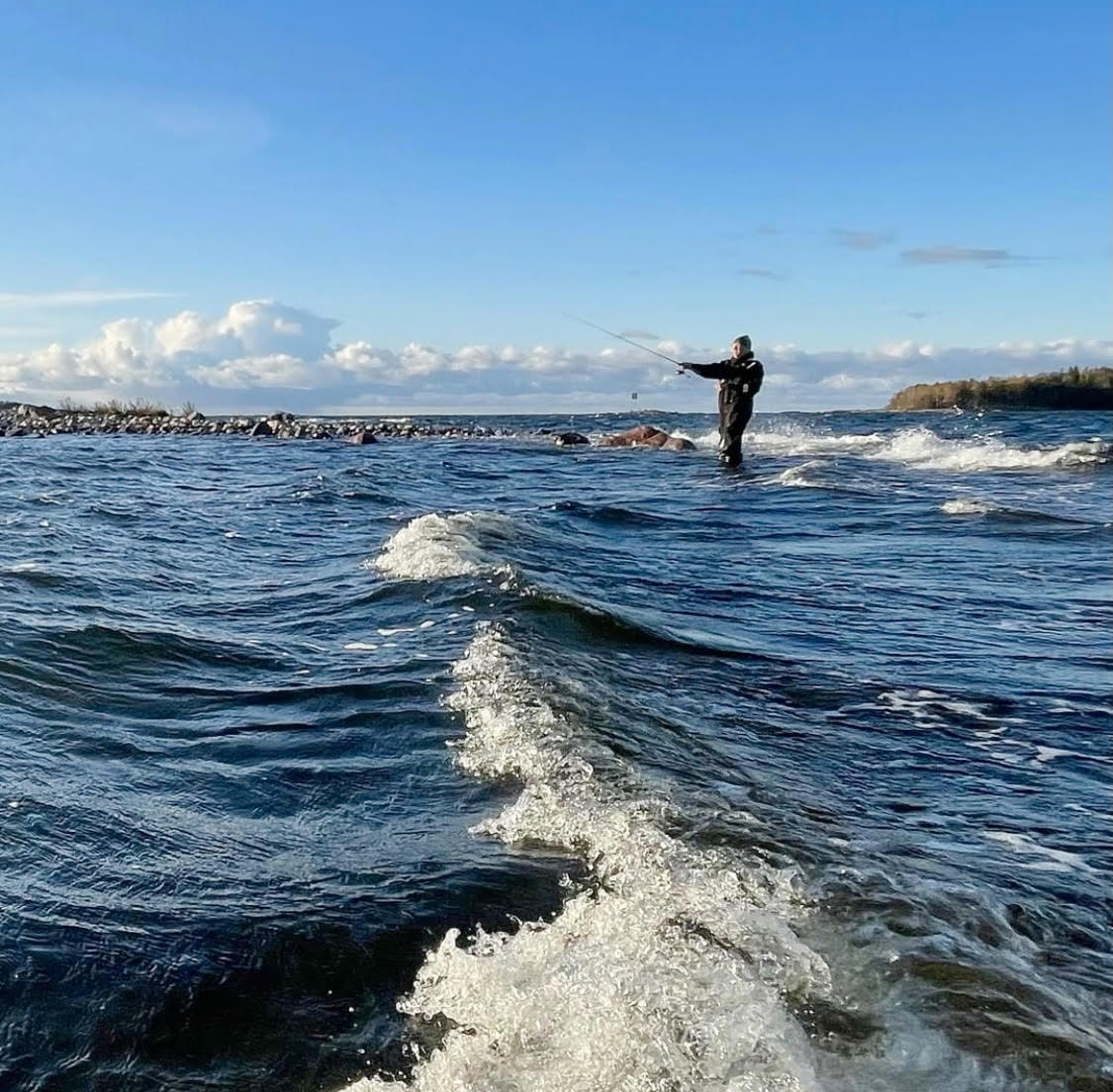 Fishing in the Helsinki Archipelago