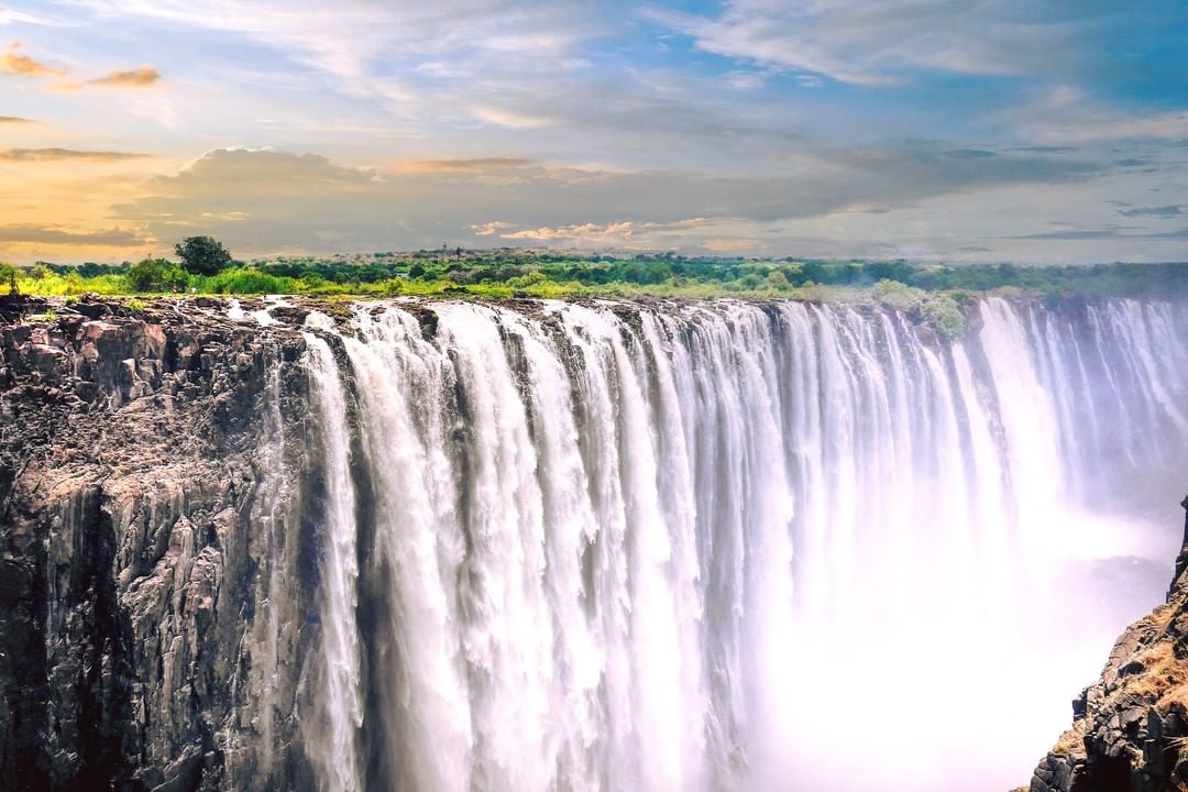 The Victoria fall, Zimbabwe