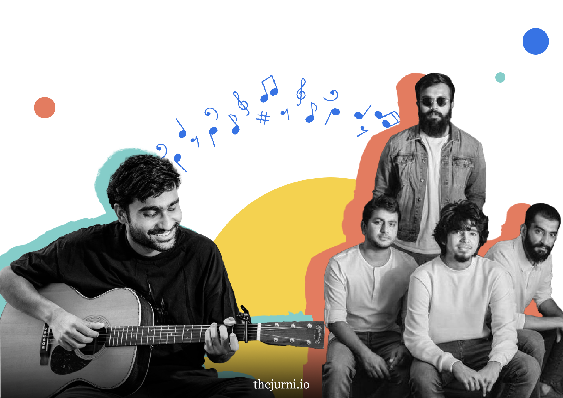Graphic of Prateek Kuhad and When Chair Met Toast