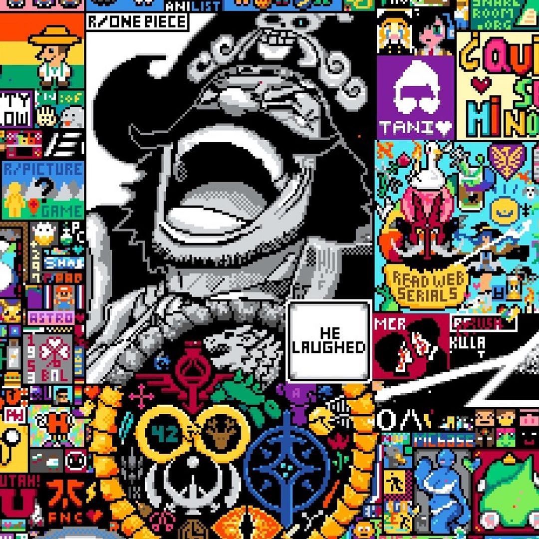 chaotic art of r/place