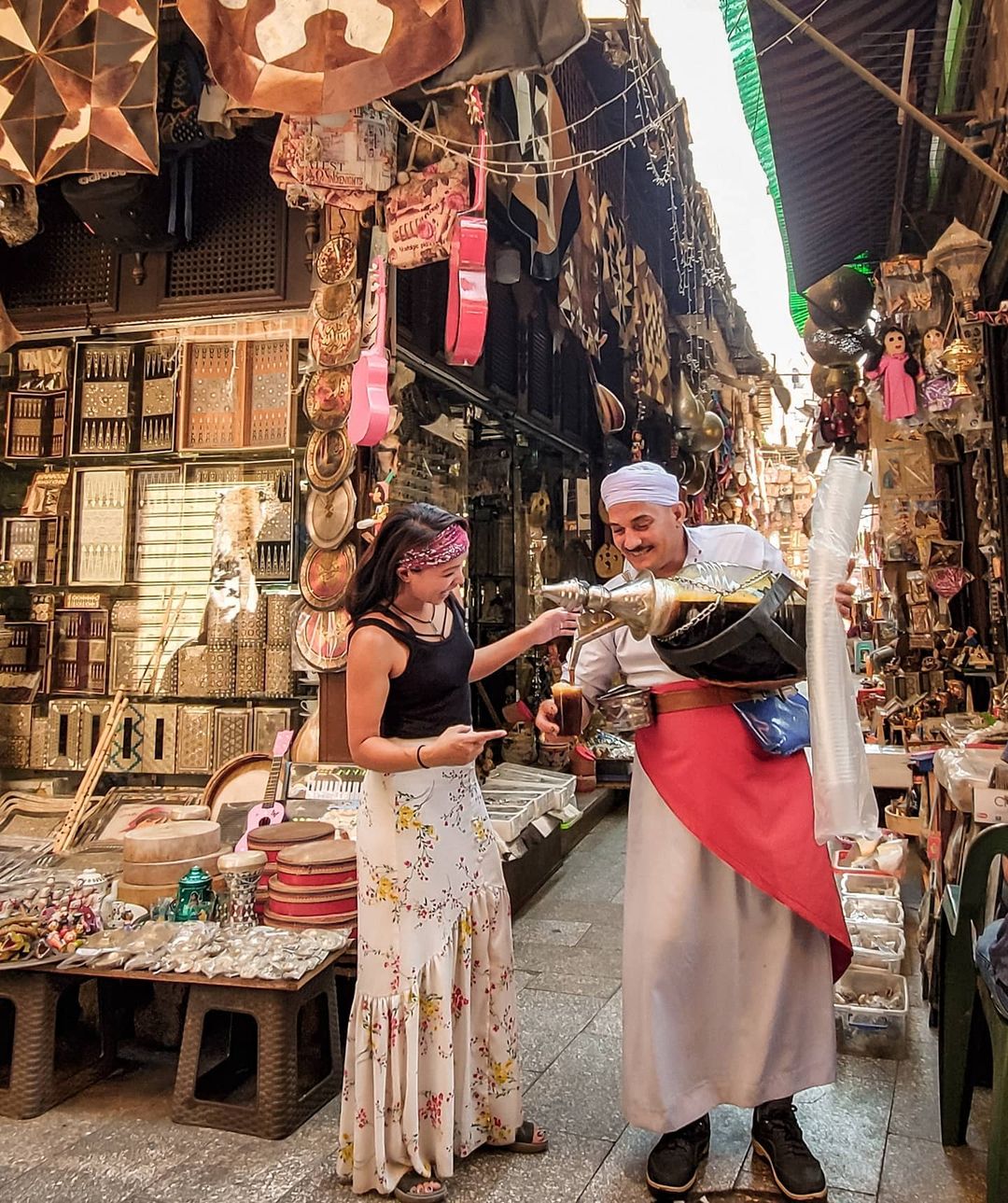 a Juice Stall in The Middle East