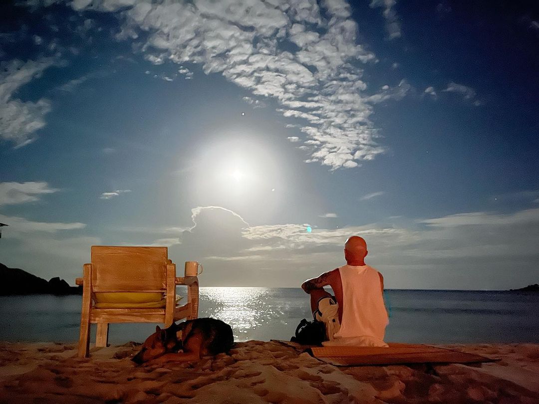 full moon in Thailand