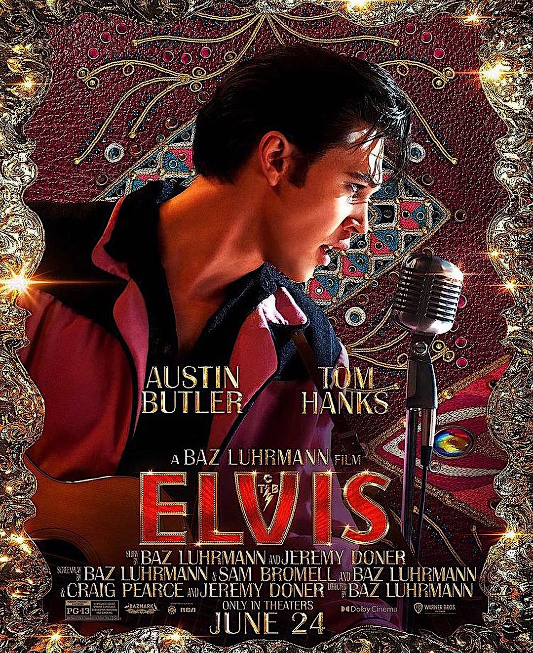 Poster of the film Elvis