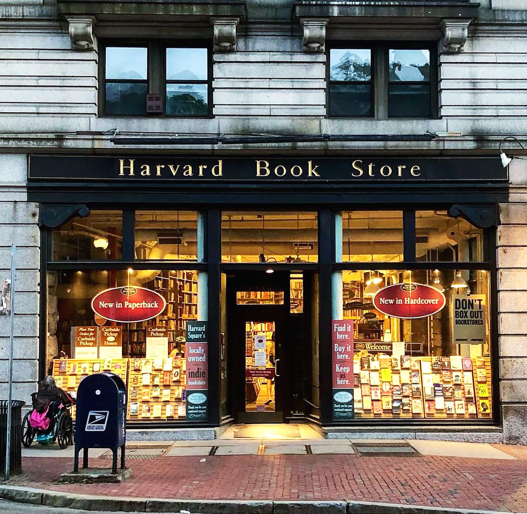 Harvard bookstore in Boston