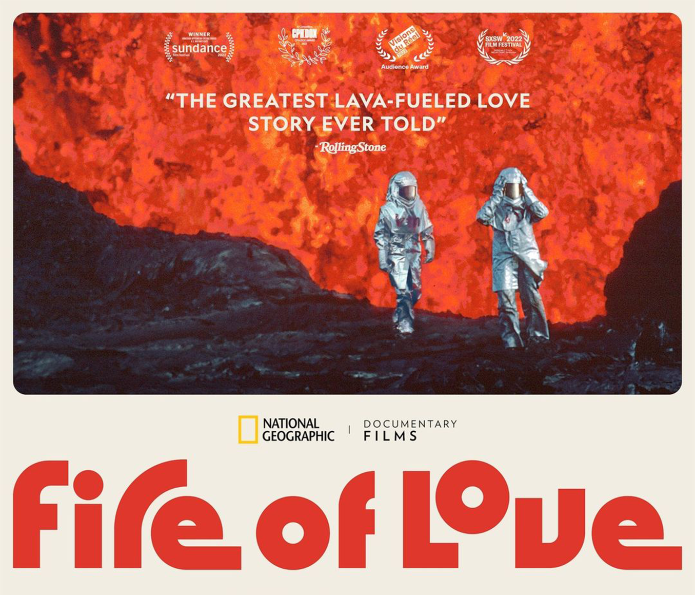 poster of the film Fire of Love