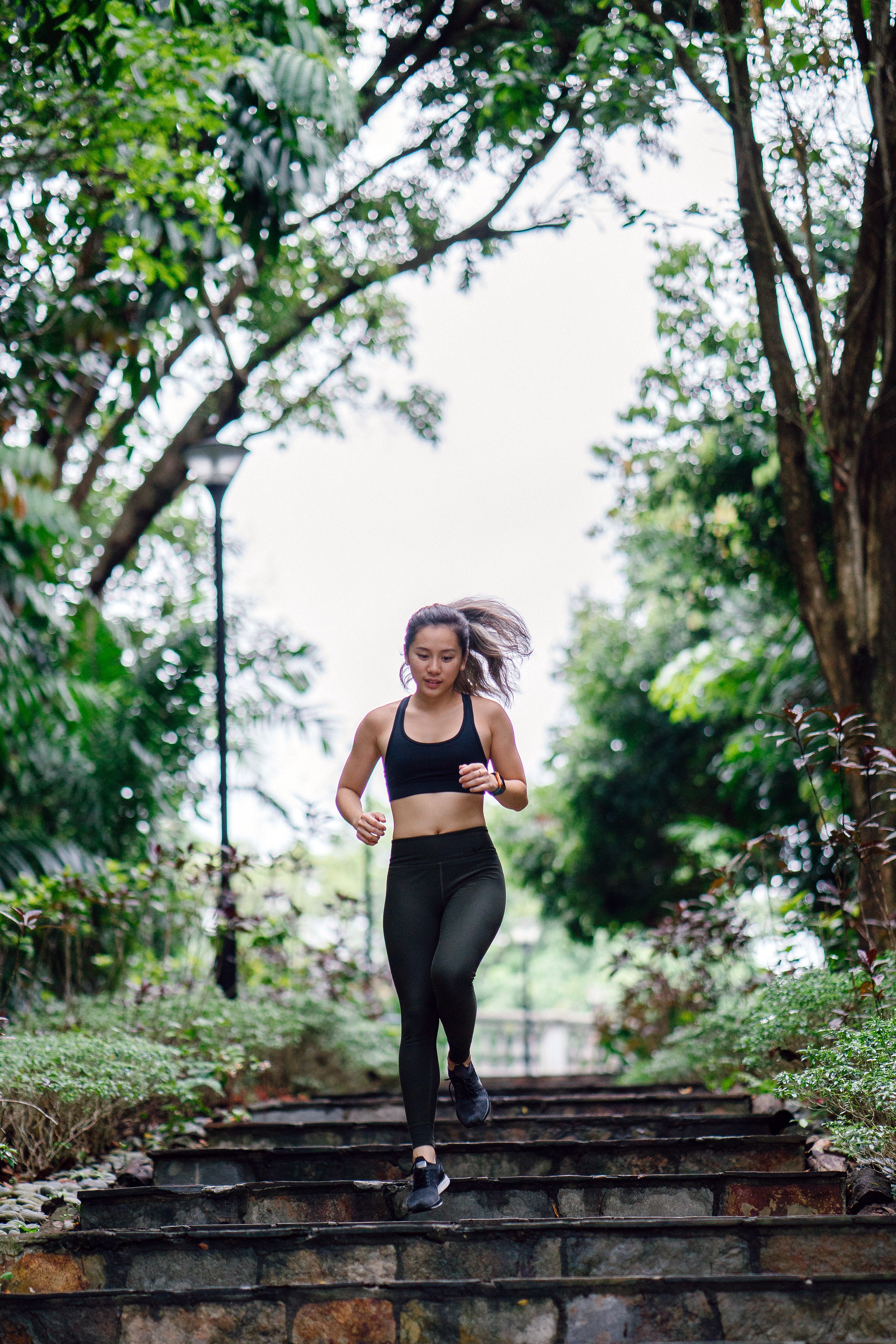 woman running