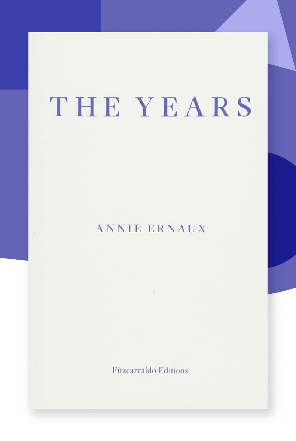 The Years by Annie Ernaux book cover