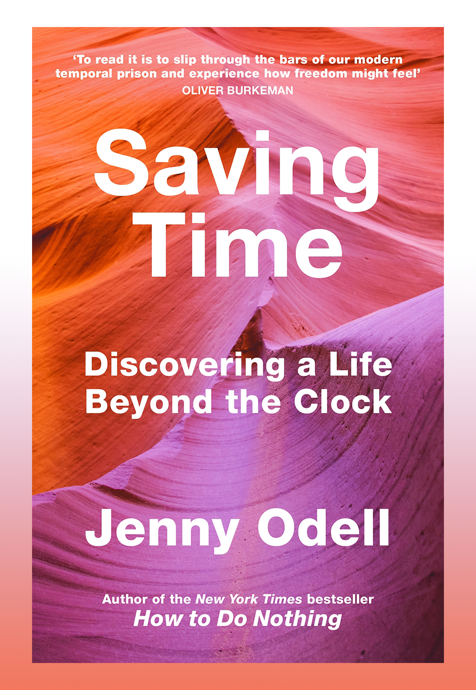 Saving time book cover