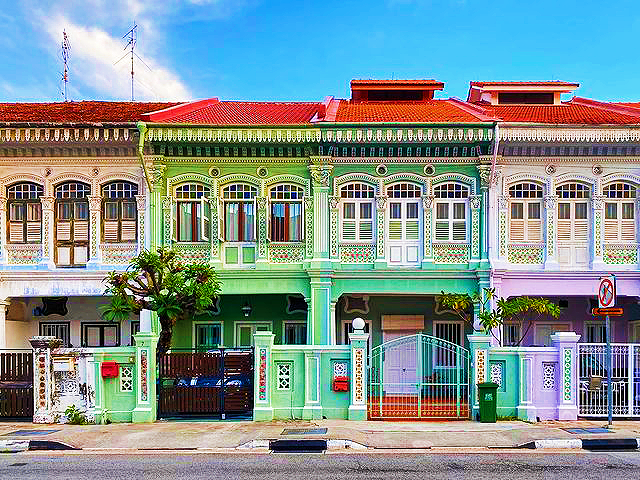 Peranakan houses