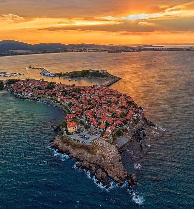 A picture of Sozopol, Bulgaria