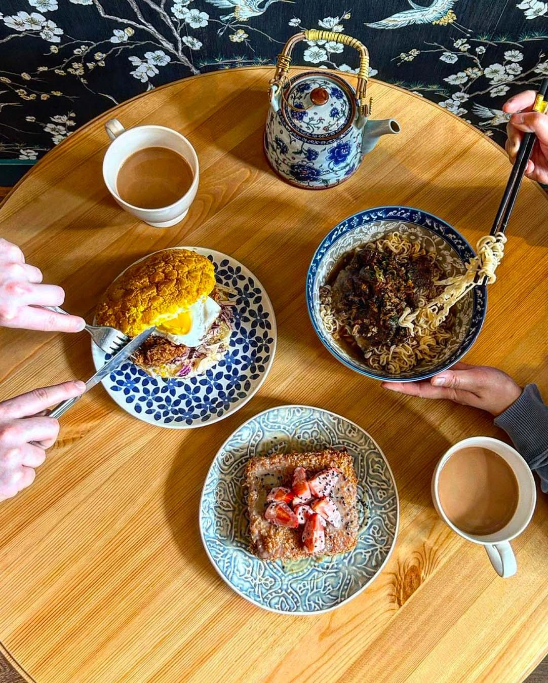 A picture of a cha chaan teng