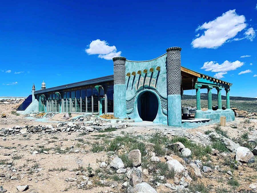 A picture of Earthship Biotecture, New Mexico